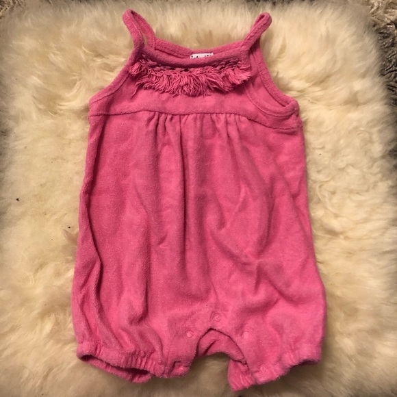 Splendid Terry Fringe Romper - Picture 2 of 7